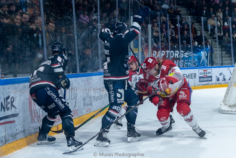 Photo hockey Ligue Magnus - Ligue Magnus : 24me journe : Angers  vs Grenoble  - Grenoble enchane  Angers