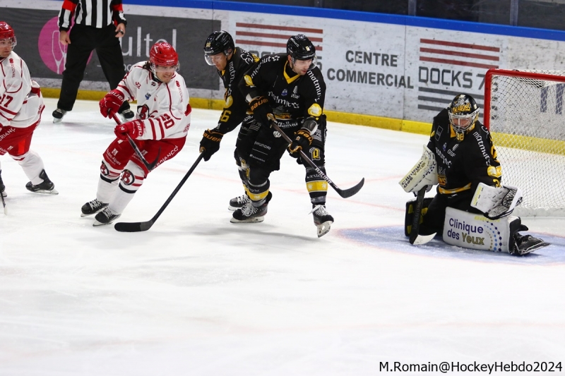 Photo hockey Ligue Magnus - Ligue Magnus : 24me journe : Rouen vs Brianon  - Rouen simpose dans le dernier tiers