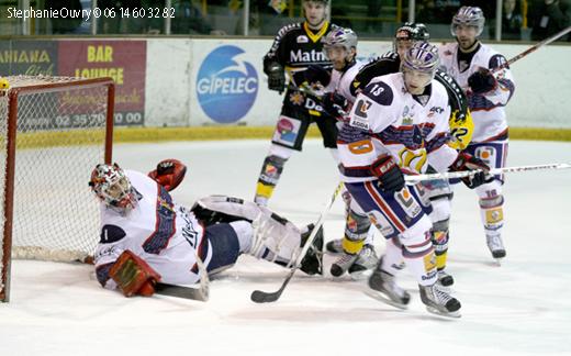 Photo hockey Ligue Magnus - Ligue Magnus : 24me journe : Rouen vs Grenoble  - Les Dragons lemportent sur la fin