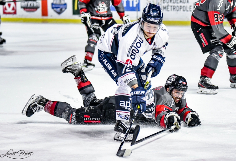 Photo hockey Ligue Magnus - Ligue Magnus : 25me journe : Bordeaux vs Angers  - Grosse victoire pour une deuxime place !