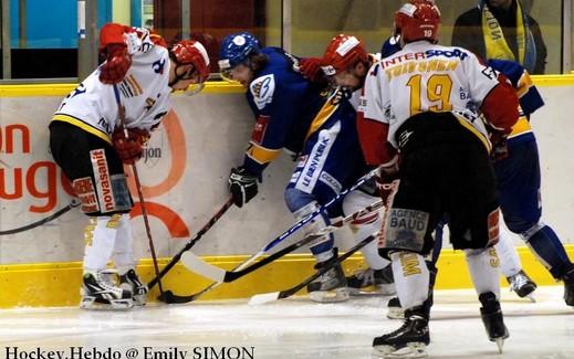 Photo hockey Ligue Magnus - Ligue Magnus : 25me journe : Dijon  vs Morzine-Avoriaz - Du suspense et des buts