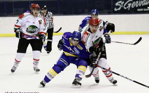 Photo hockey Ligue Magnus - Ligue Magnus : 25me journe : Mont-Blanc vs Villard-de-Lans - Les Ours s