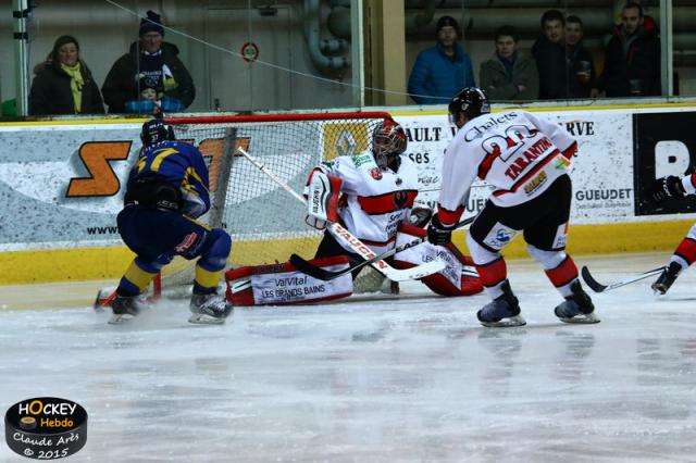 Photo hockey Ligue Magnus - Ligue Magnus : 26me journe : Chamonix  vs Brianon  - Match danthologie  Bozon