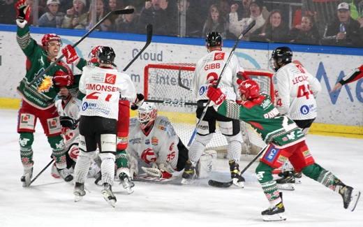 Photo hockey Ligue Magnus - Ligue Magnus : 26me journe : Grenoble  vs Amiens  - Action, Reaction, Victoire 