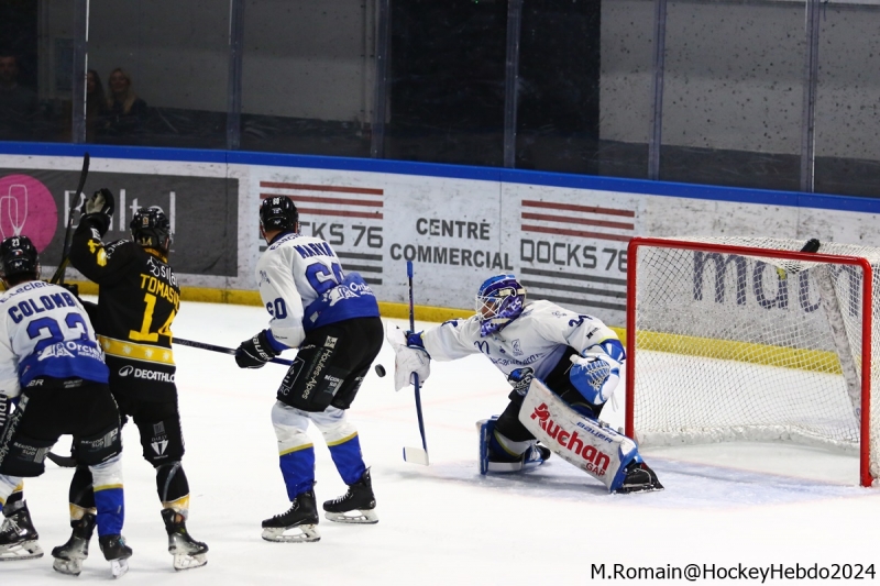 Photo hockey Ligue Magnus - Ligue Magnus : 26me journe : Rouen vs Gap  - Rouen simpose sans forcer.