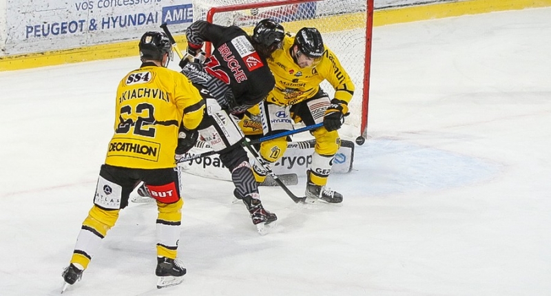 Photo hockey Ligue Magnus - Ligue Magnus : 27me journe : Amiens  vs Rouen - Force est reste aux Dragons