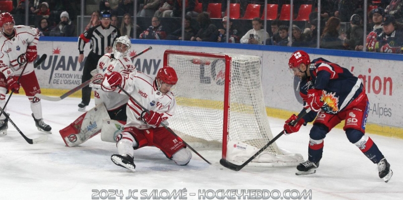 Photo hockey Ligue Magnus - Ligue Magnus : 27me journe : Grenoble  vs Brianon  - Grenoble trop fort pour Brianon