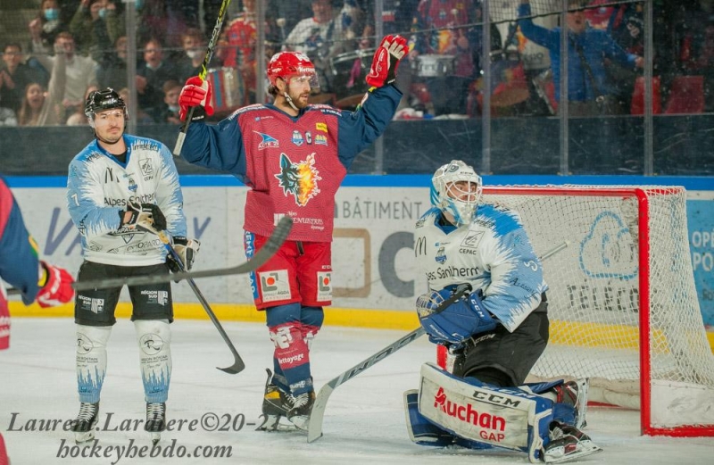 Photo hockey Ligue Magnus - Ligue Magnus : 27me journe : Grenoble  vs Gap  - Jamais deux sans trois !