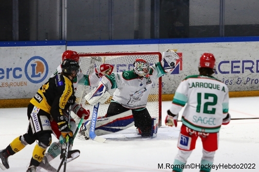 Photo hockey Ligue Magnus - Ligue Magnus : 27me journe : Rouen vs Anglet - A sens unique !