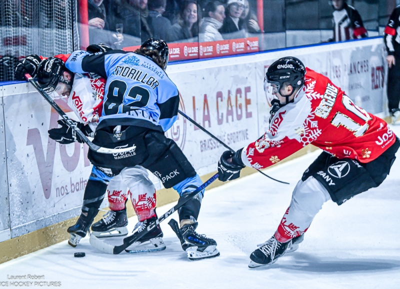 Photo hockey Ligue Magnus - Ligue Magnus : 28me journe : Bordeaux vs Marseille - La dlivrance bordelaise aux tirs au but !