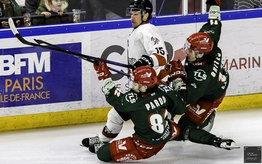 Photo hockey Ligue Magnus - Ligue Magnus : 28me journe : Cergy-Pontoise vs Chamonix  - Beau cadeau de nol pour Chamonix