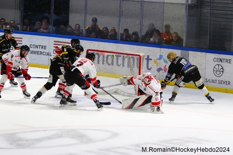 Photo hockey Ligue Magnus - Ligue Magnus : 28me journe : Rouen vs Nice - LM : Les Dragons assurent leur dbut danne.