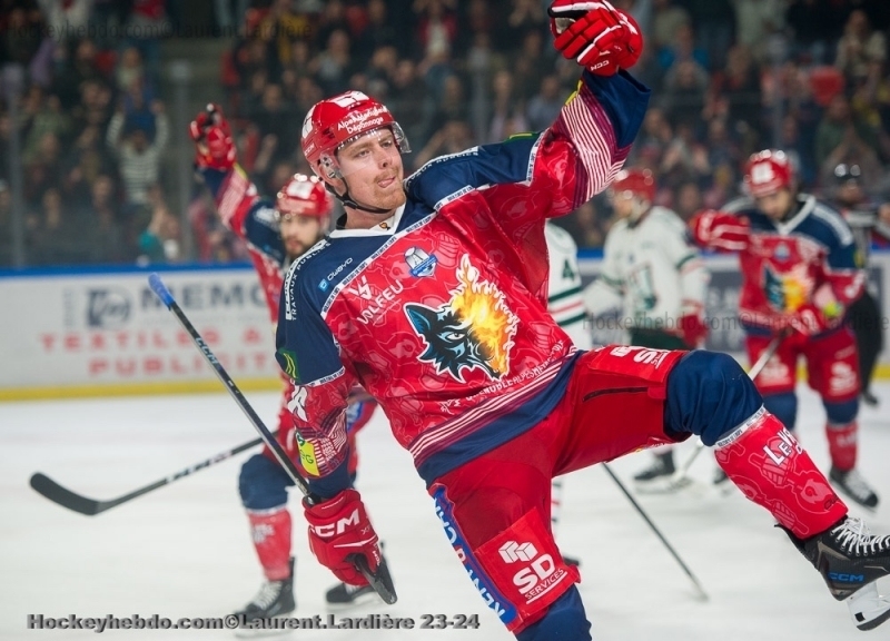 Photo hockey Ligue Magnus - Ligue Magnus : 29me journe : Grenoble  vs Anglet - Grenoble perd un point face  Anglet 