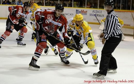 Photo hockey Ligue Magnus - Ligue Magnus : 2me journe  : Mulhouse vs Strasbourg  - Ltoile Noire tient sa revanche