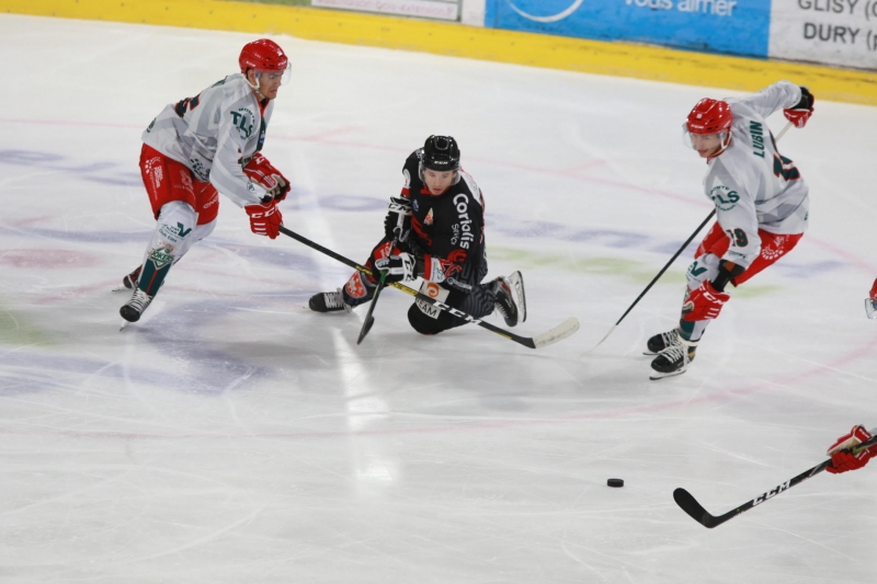 Photo hockey Ligue Magnus - Ligue Magnus : 2me journe : Amiens  vs Cergy-Pontoise - LM : Amiens loupe son entre