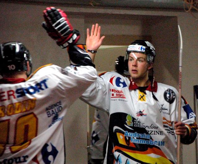 Photo hockey Ligue Magnus - Ligue Magnus : 2me journe : Amiens  vs Morzine-Avoriaz - Amiens sur sa lance