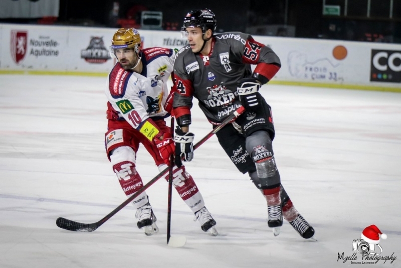 Photo hockey Ligue Magnus - Ligue Magnus : 2me journe : Bordeaux vs Grenoble  - La marche tait trop haute !