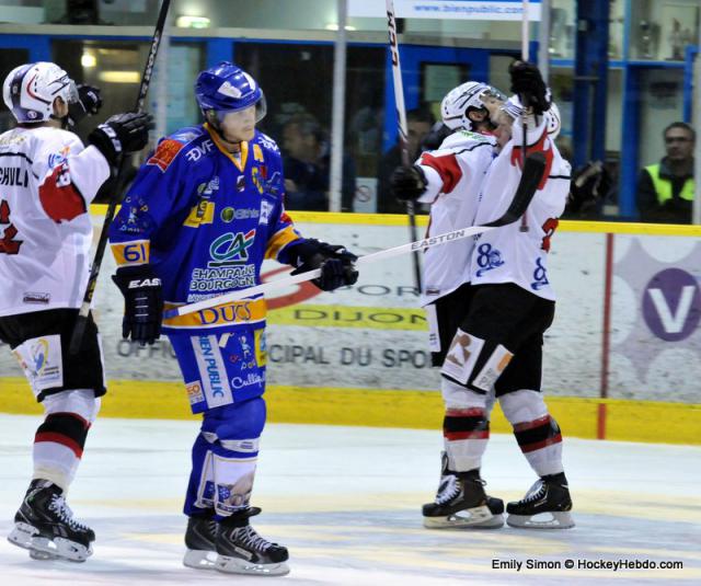 Photo hockey Ligue Magnus - Ligue Magnus : 2me journe : Dijon  vs Brianon  - Des fortifications trop bien gardes