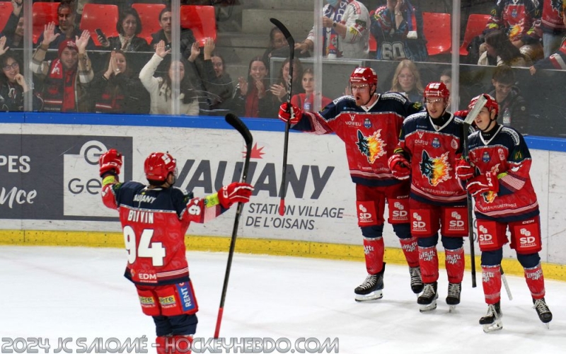 Photo hockey Ligue Magnus - Ligue Magnus : 2me journe : Grenoble  vs Nice - Grenoble a besoin de la prolongation contre Nice