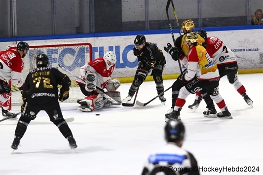 Photo hockey Ligue Magnus - Ligue Magnus : 30me journe : Rouen vs Amiens  - Rouen simpose dans le derby.