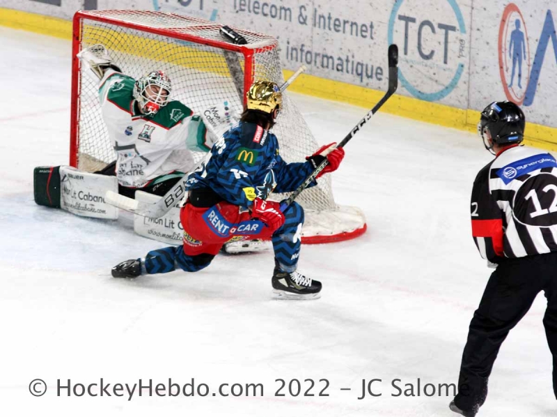 Photo hockey Ligue Magnus - Ligue Magnus : 31me journe : Grenoble  vs Anglet - Et de 15 pour Grenoble ! 