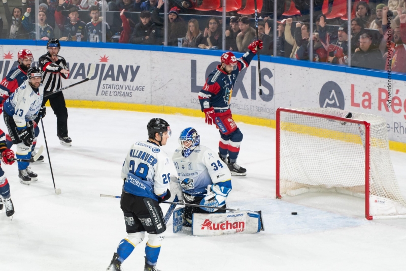 Photo hockey Ligue Magnus - Ligue Magnus : 31me journe : Grenoble  vs Gap  - Large victoire grenobloise pour conclure 2024