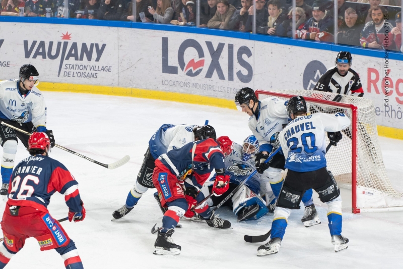 Photo hockey Ligue Magnus - Ligue Magnus : 31me journe : Grenoble  vs Gap  - Large victoire grenobloise pour conclure 2024