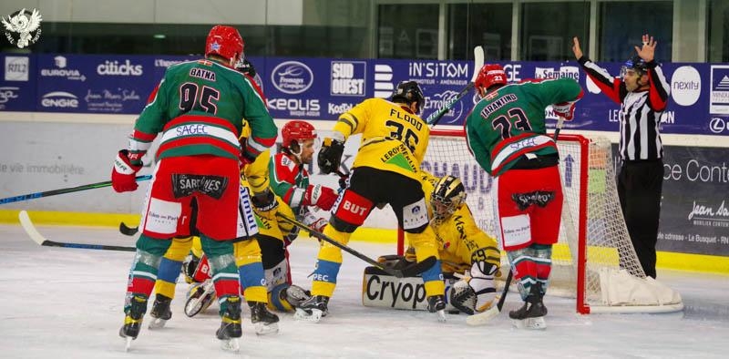 Photo hockey Ligue Magnus - Ligue Magnus : 32me journe : Anglet vs Rouen - LM : Nouvelle victoire de Rouen