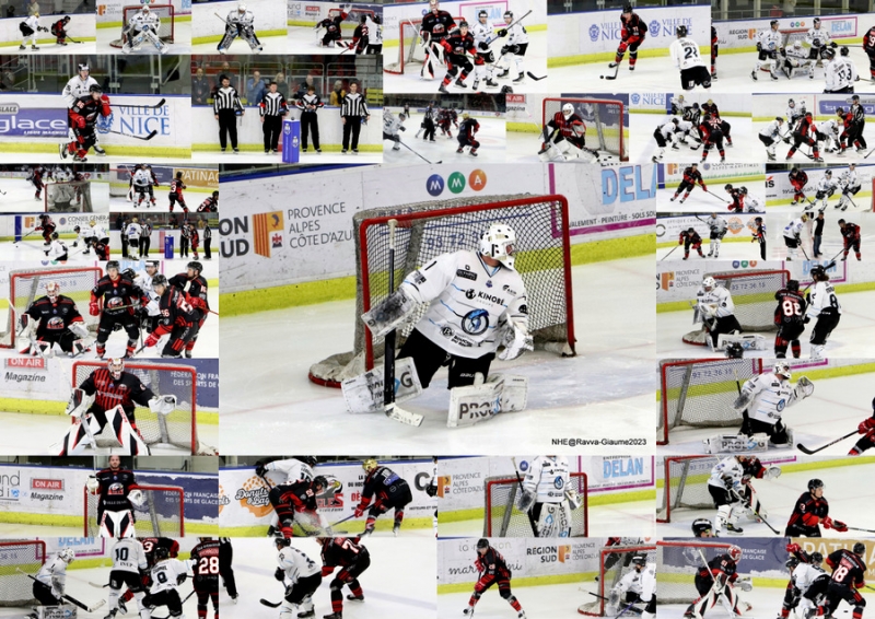 Photo hockey Ligue Magnus - Ligue Magnus : 32me journe : Nice vs Marseille - Photos de la victoire de Marseille  Nice