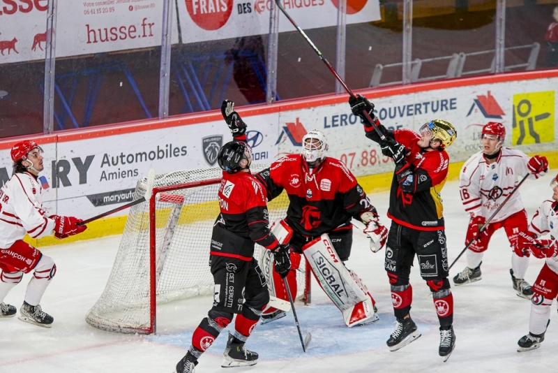 Photo hockey Ligue Magnus - Ligue Magnus : 33me journe : Amiens  vs Brianon  - Amiens s