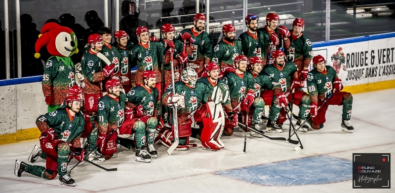 Photo hockey Ligue Magnus - Ligue Magnus : 33me journe : Cergy-Pontoise vs Anglet - Victoire difficile pour Cergy