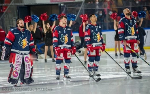 Photo hockey Ligue Magnus - Ligue Magnus : 33me journe : Grenoble  vs Angers  - Grenoble au dessus des Ducs