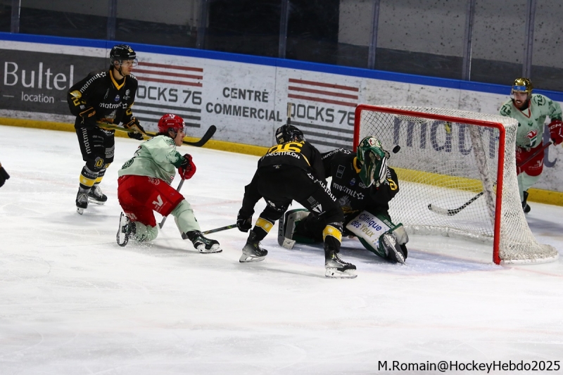 Photo hockey Ligue Magnus - Ligue Magnus : 33me journe : Rouen vs Cergy-Pontoise - Rouen renoue avec la victoire.