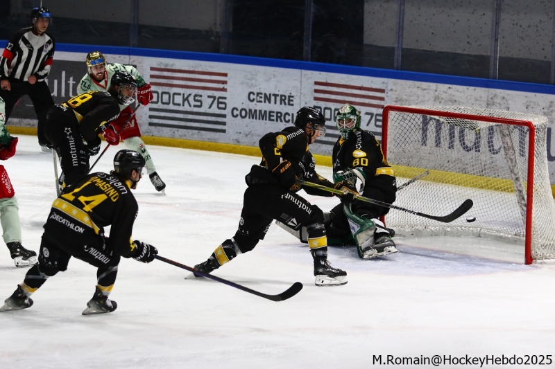 Photo hockey Ligue Magnus - Ligue Magnus : 33me journe : Rouen vs Cergy-Pontoise - Rouen renoue avec la victoire.