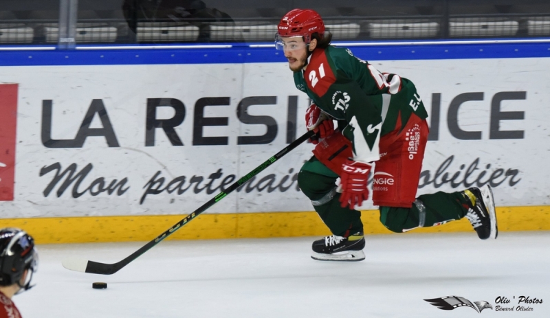 Photo hockey Ligue Magnus - Ligue Magnus : 34me journe : Cergy-Pontoise vs Chamonix  - Les Jokers font chuter les Pionniers