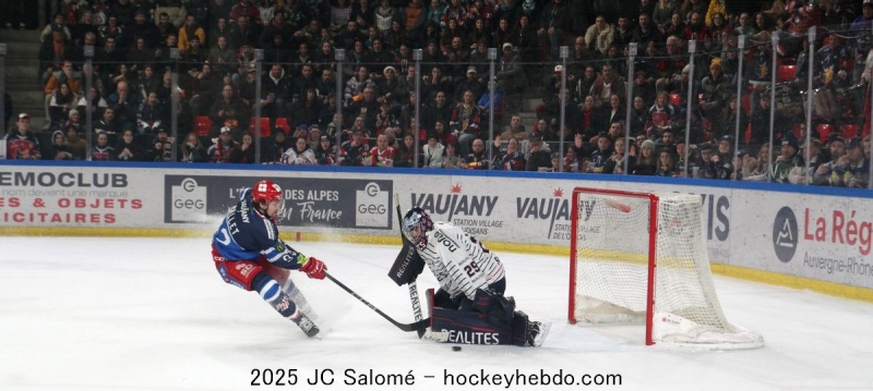 Photo hockey Ligue Magnus - Ligue Magnus : 34me journe : Grenoble  vs Angers  - Grenoble-Angers: un avant got de finale(s)!