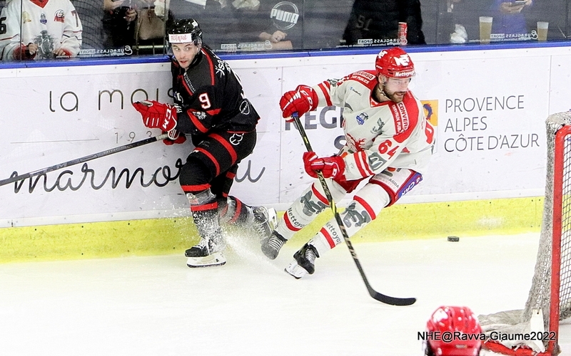 Photo hockey Ligue Magnus - Ligue Magnus : 34me journe : Nice vs Grenoble  - Logique respecte