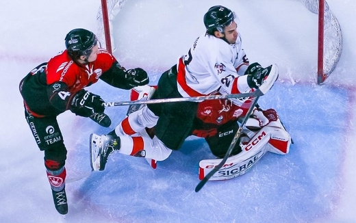 Photo hockey Ligue Magnus - Ligue Magnus : 35me journe : Amiens  vs Chamonix  - Victoire sans partage de Chamonix