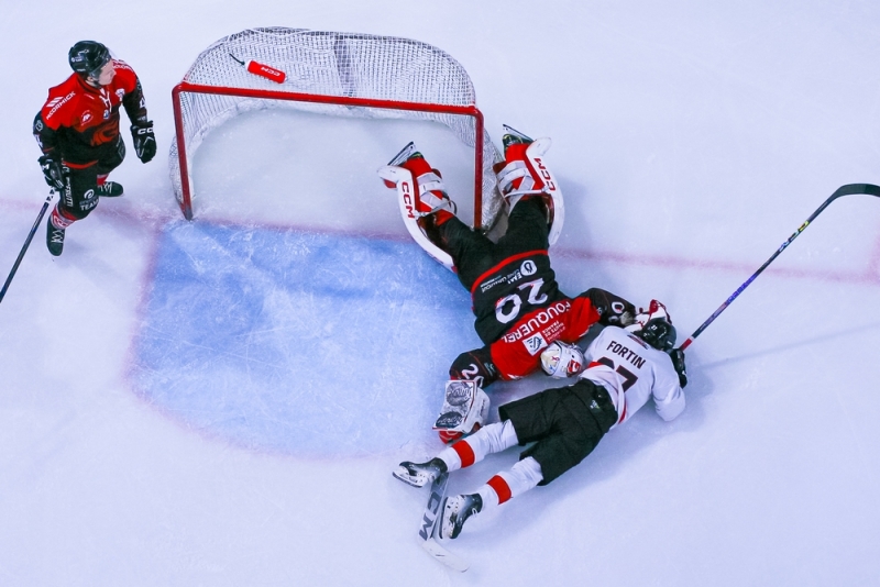 Photo hockey Ligue Magnus - Ligue Magnus : 35me journe : Amiens  vs Chamonix  - Victoire sans partage de Chamonix