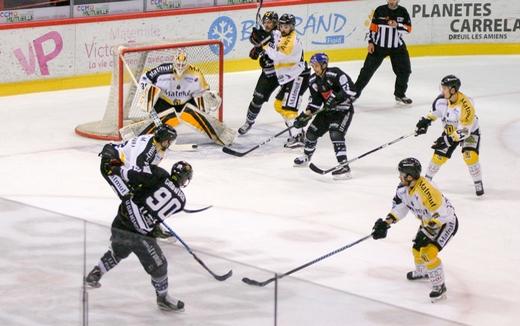 Photo hockey Ligue Magnus - Ligue Magnus : 35me journe : Amiens  vs Rouen - LM : Nouvelle dfaite pour les Gothiques dans le derby