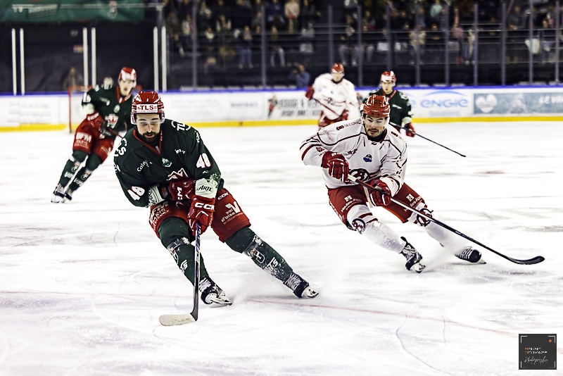 Photo hockey Ligue Magnus - Ligue Magnus : 35me journe : Cergy-Pontoise vs Brianon  - Brianon matrise le jeu, mais Cergy pousse jusquen prolongation