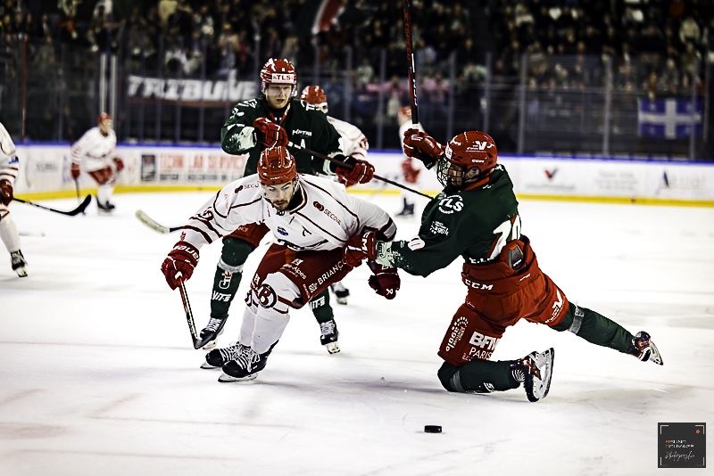 Photo hockey Ligue Magnus - Ligue Magnus : 35me journe : Cergy-Pontoise vs Brianon  - Brianon matrise le jeu, mais Cergy pousse jusquen prolongation