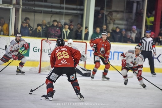 Photo hockey Ligue Magnus - Ligue Magnus : 36me journe : Chamonix  vs Nice - Les Pionniers rebasculent en playoffs !