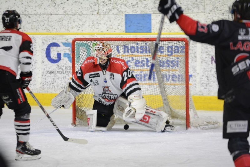 Photo hockey Ligue Magnus - Ligue Magnus : 39me journe : Chamonix  vs Bordeaux - Les Boxers lemportent au bout du suspense