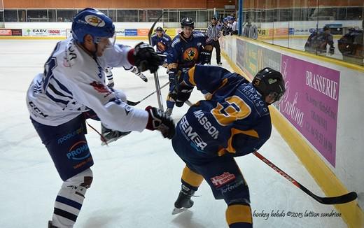 Photo hockey Ligue Magnus - Ligue Magnus : 3me journe : Chamonix  vs Brest  - Lenvol de lAlbatros