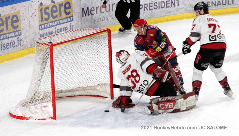 Photo hockey Ligue Magnus - Ligue Magnus : 40me journe : Grenoble  vs Bordeaux - Au bout du suspense ! 