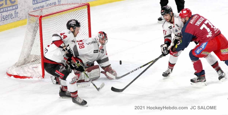 Photo hockey Ligue Magnus - Ligue Magnus : 40me journe : Grenoble  vs Bordeaux - Au bout du suspense ! 