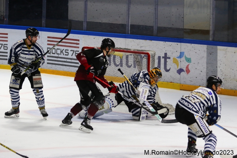 Photo hockey Ligue Magnus - Ligue Magnus : 40me journe : Rouen vs Mulhouse - LM : Rouen engrange un nouveau succs.