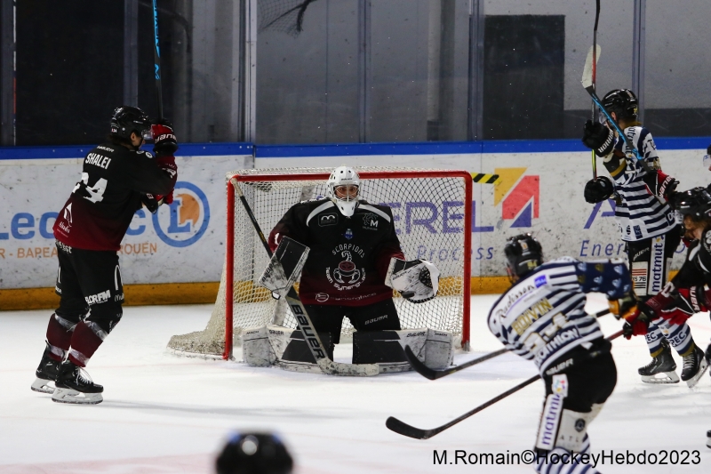 Photo hockey Ligue Magnus - Ligue Magnus : 40me journe : Rouen vs Mulhouse - LM : Rouen engrange un nouveau succs.