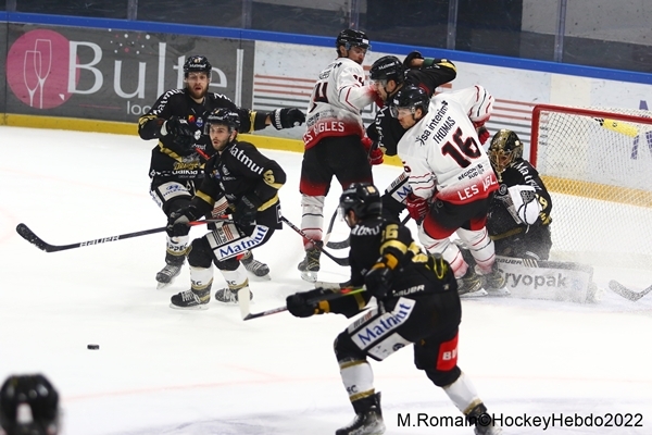 Photo hockey Ligue Magnus - Ligue Magnus : 40me journe : Rouen vs Nice - LM : ROUEN  nouveau maitre chez lui